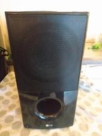 LG subwoofer model SH95TA-W, Ophalen of Verzenden, Gebruikt, 120 watt of meer, Subwoofer