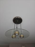 Lamp, Huis en Inrichting, Lampen | Tafellampen, Ophalen, Gebruikt, Glas