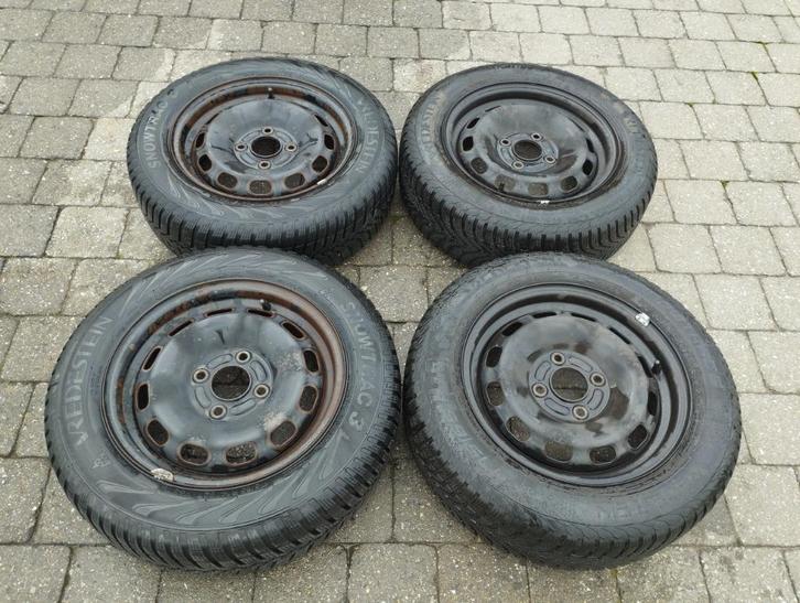 Kit pneus et jantes HIVERS FORD FIESTA 6 (10/2008-12/2012), Auto-onderdelen, Banden en Velgen, Band(en), Winterbanden, 175 mm