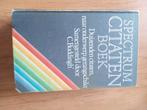 Citatenboek Spectrum C Buddingh', Boeken, Ophalen, Gelezen
