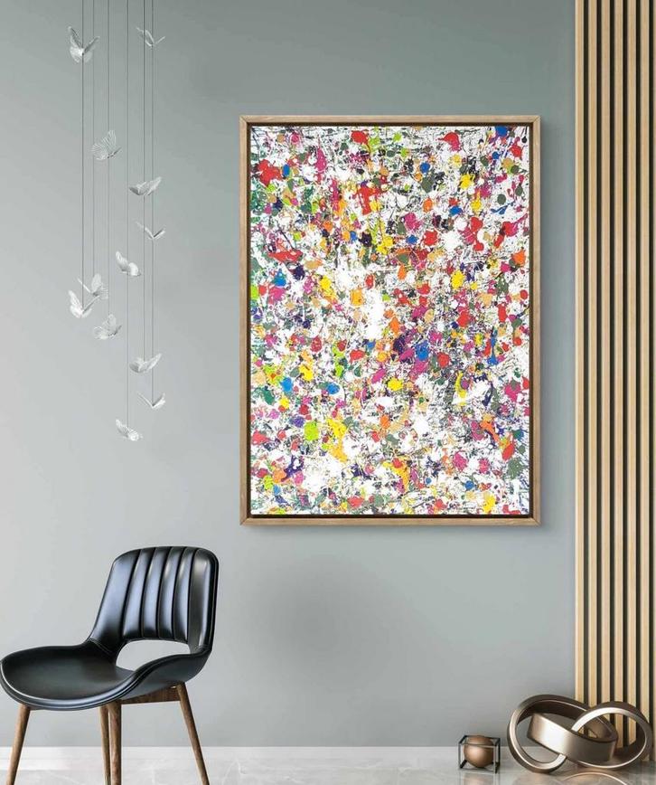 You look  like  a  flower, Antiek en Kunst, Kunst | Schilderijen | Abstract, Ophalen