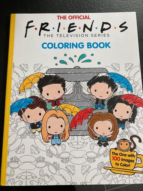 Friends the official coloring book niew, Collections, Cinéma & Télévision, TV, Enlèvement ou Envoi