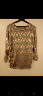 Gouden blouse voor dames. Maat M, Maat 38/40 (M), Autre, Overige kleuren, Ophalen of Verzenden