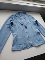 Blauw jasje merk PTC te koop. M 40-42, Kleding | Dames, Jasjes, Kostuums en Pakken, Jasje, Blauw, Zo goed als nieuw, Ophalen