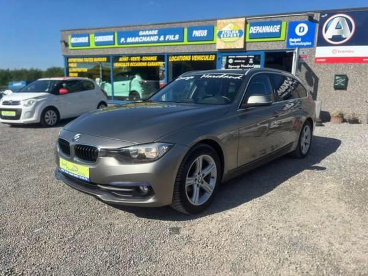 BMW 318D Stationwagen, Auto's, BMW, Bedrijf, Te koop, 3 Reeks, Diesel, Euro 6, Break, 5 deurs, Handgeschakeld, Beige, Zwart, Stof