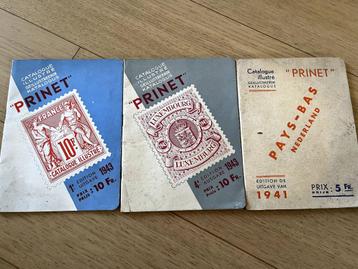 3 geïllustreerde postzegelcatalogi (1941 en 1943)