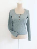 Grijze T-shirt van shein, Kleding | Dames, T-shirts, Ophalen of Verzenden, Zo goed als nieuw, Lange mouw, Maat 36 (S)