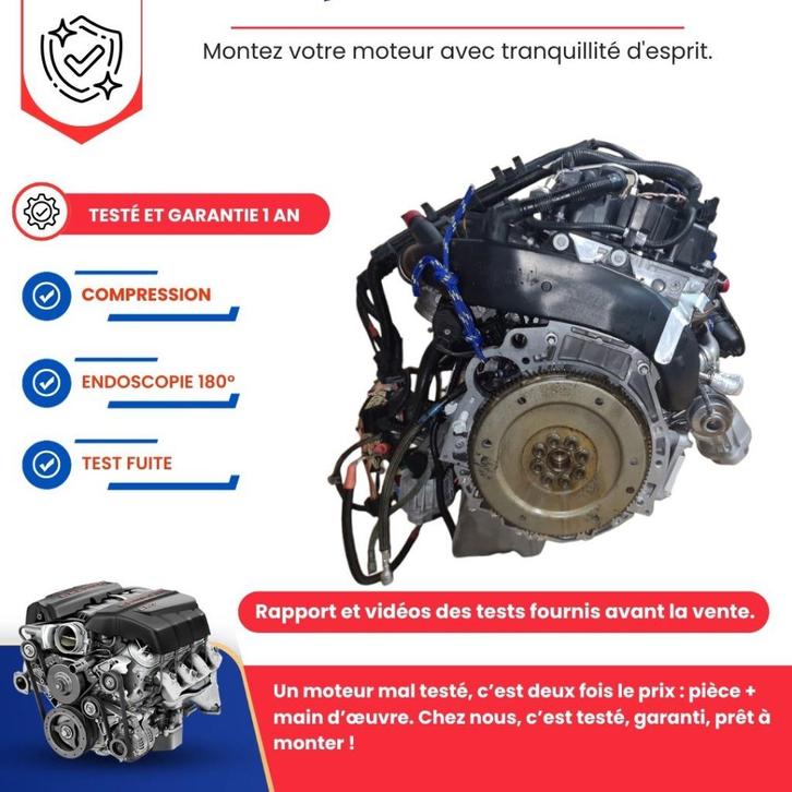 Complete motor BMW 335i e90 e90 e91 e92 e93 3.0, Auto-onderdelen, Motor en Toebehoren, BMW, Nieuw, Ophalen of Verzenden