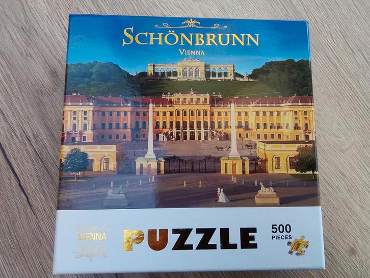 Puzzle 500 pièces Schoenbrunn de Vienne, Hobby & Loisirs créatifs, Sport cérébral & Puzzles, Puzzle, Enlèvement