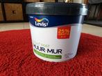 Levis muur mat wit 10L, Doe-het-zelf en Bouw, Ophalen, Nieuw, Wit