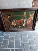 Een mooi schilderij te koop uit beenhouwerij, Antiek en Kunst, Ophalen