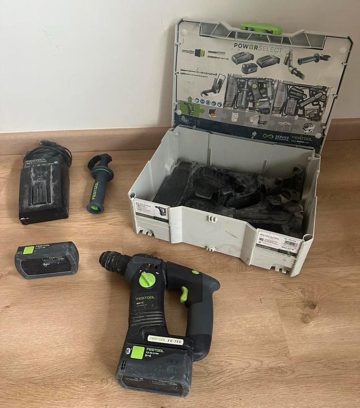 Festool boorhamer BHC 18 Li 5,2 Plus, Doe-het-zelf en Bouw, Gereedschap | Boormachines, Gebruikt, Boormachine, Ophalen