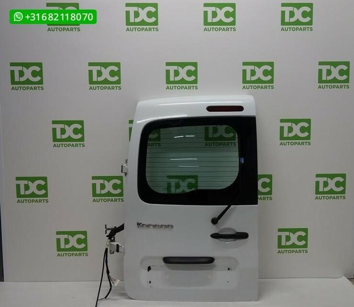 Renault Kangoo ('07-'19) Achterdeur links met ruit wit, Auto-onderdelen, Carrosserie, Deur, Renault, Achter, Links, Gebruikt, Ophalen of Verzenden