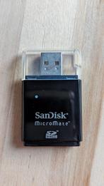 SanDisk micromate sd en sdhc, TV, Hi-fi & Vidéo, Photo | Cartes mémoire, Comme neuf, SD, Enlèvement ou Envoi
