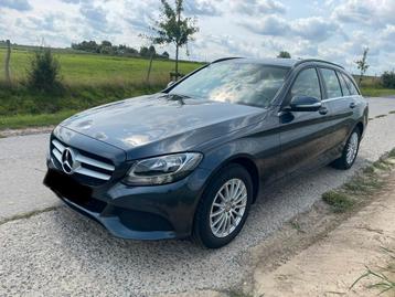 Mercedes c200 break automatique 86230km, Cuir, Argent ou Gris, Achat, Noir