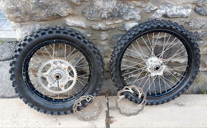 Paire de jantes pour KTM 450 EXC de 2008 :, Motoren, Onderdelen | Merk-onafhankelijk, Ophalen