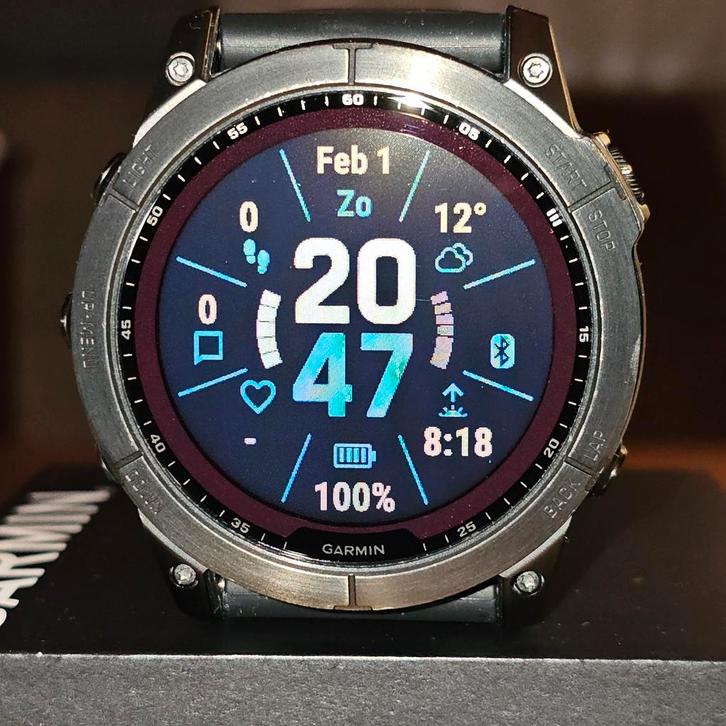 VERKOCHT fēnix 7X – Sapphire Solar Edition

Carbon DLC, Handtassen en Accessoires, Sporthorloges, Zo goed als nieuw, Zwart, Afstand