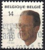 Belgie 1990 - Yvert/OBP 2382 - 60e verjaardag Boudewijn (ST), Postzegels en Munten, Postzegels | Europa | België, Gestempeld, Koninklijk huis