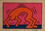 Keith Haring : dessin dans encadrement premium