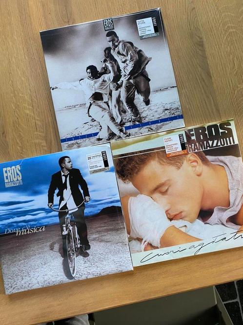 Nieuw: 3 vinyl albums Eros Ramazzotti, Cd's en Dvd's, Vinyl | Pop, Nieuw in verpakking, Ophalen of Verzenden