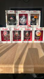7 duvel glazen met bijbehorende doosjes, Ophalen of Verzenden, Zo goed als nieuw