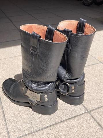 Harley Davidson zwarte hoge boots - maat 41, Heren, Harley Davidson, Ophalen of Verzenden, Laarzen