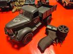 1/16 RC JJRC61 militaire vrachtwagen, Ophalen of Verzenden, Zo goed als nieuw