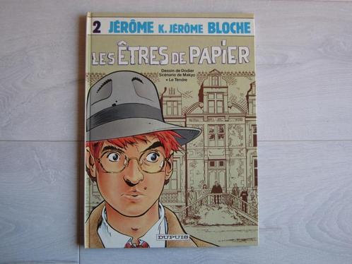Jérôme Bloche 2 . Les êtres de papier - E.O., Boeken, Stripverhalen, Zo goed als nieuw, Eén stripboek, Ophalen of Verzenden