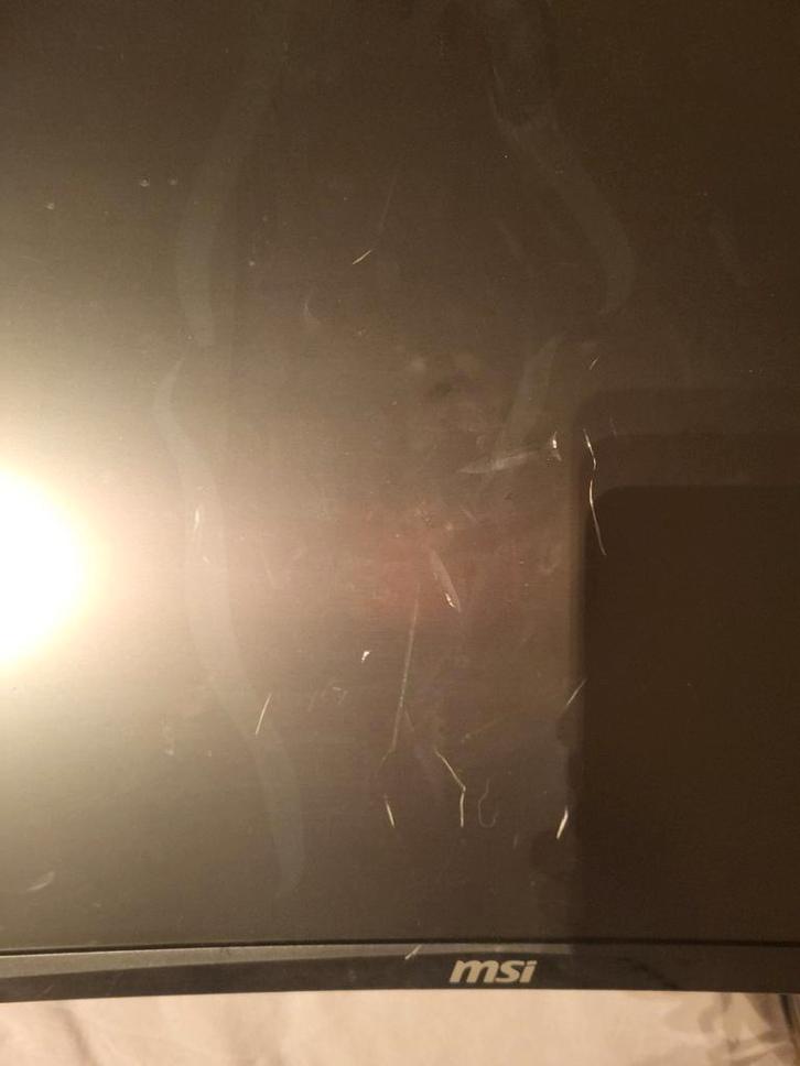 MSI MAG 27C6F – 27 inch monitor – DEFECT (voor onderdelen), Computers en Software, Monitoren, Gaming, Ophalen