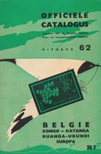 (c15) Officiele catalogus uitgave 62: Belgie, Kongo, Boeken, Catalogussen en Folders, Verzenden, Gelezen, Catalogus