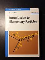 Introduction aux particules élémentaires - David Griffiths, Livres, Science, Utilisé, David Griffiths, Enlèvement ou Envoi, Sciences naturelles