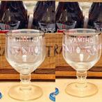 Set van 2 galopins chimay hiërogliefenglazen, Ophalen of Verzenden, Nieuw, Bierglas