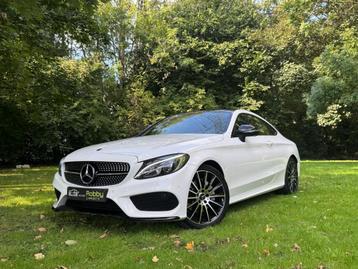 MERCEDES C 180 COUPE BENZINE - AMG-LINE -  beschikbaar voor biedingen