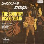 single Saskia en Serge - The country disco train, Cd's en Dvd's, Vinyl Singles, 7 inch, Single, Ophalen of Verzenden, Zo goed als nieuw