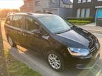 Volkswagen Sharan 2014 170d km 7p Diesel Euro 5 Leder DSG, Auto's, Euro 5, Monovolume, Zwart, 4 cilinders