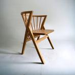 Natuurlijk houten stoel met lange spijlen, Antiek en Kunst, Ophalen of Verzenden