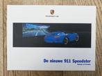 PORSCHE 911 SPEEDSTER 2010 BROCHURE CARTONNEE 44 PAGES EN NE, Enlèvement ou Envoi, Comme neuf, Porsche