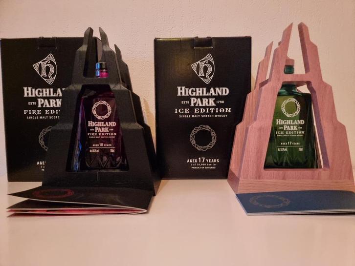 Highland Park Fire en Ice, Verzamelen, Wijnen, Nieuw, Overige typen, Overige gebieden, Vol, Ophalen of Verzenden