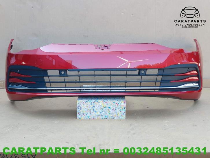5H0807221 5H0807217 golf 8 bumper Golf 8 voorbumper golf 8, Auto-onderdelen, Carrosserie, Bumper, Volkswagen, Gebruikt