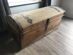 Antieke kist met ijzeren beslag, Huis en Inrichting, Woonaccessoires | Kisten, Ophalen, 150 tot 200 cm, 50 tot 75 cm, 50 tot 75 cm