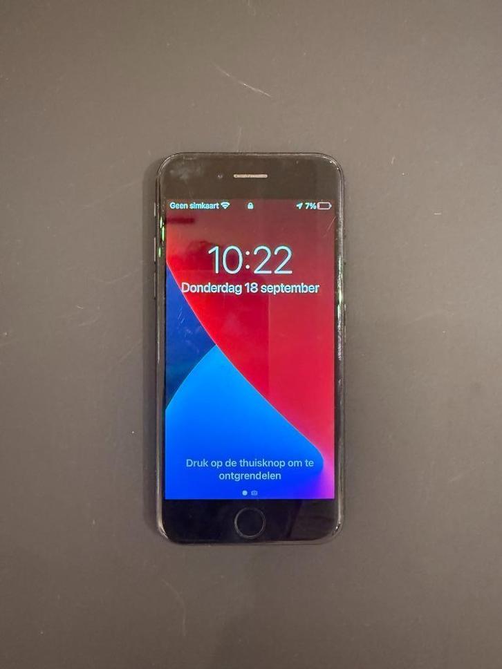 iPhone 7 128gb, Telecommunicatie, Mobiele telefoons | Apple iPhone, Gebruikt, 128 GB, Zonder abonnement, Zonder simlock, iPhone 7