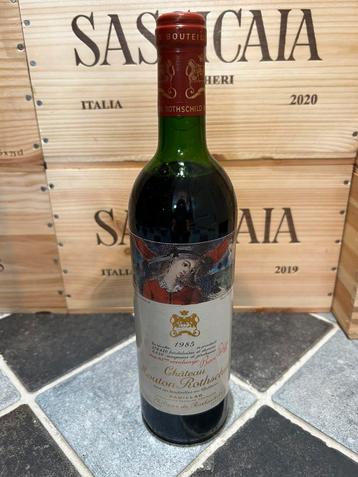 Chateau Mouton Rothschild 1985 - schitterende fles -TOP beschikbaar voor biedingen