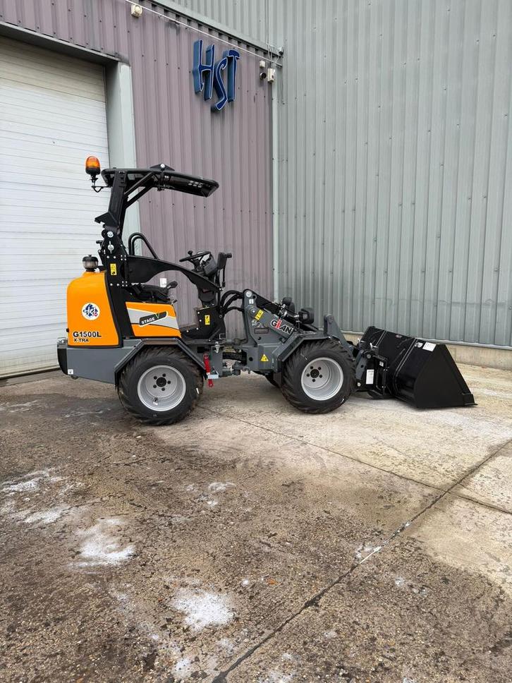 Giant G1500L X-tra met bak en palletvork, Zakelijke goederen, Machines en Bouw | Kranen en Graafmachines, Wiellader of Shovel
