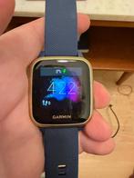 Garmin Venus Sq, Handtassen en Accessoires, Smartwatches, Ophalen, Blauw, Garmin, Nieuw