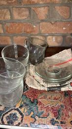 6 duralex glazen met 6 onderzetters, Verzamelen, Glas en Drinkglazen, Ophalen of Verzenden, Zo goed als nieuw