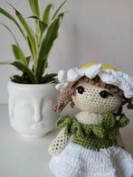 Zelfgehaakt Zonnebloem Meisje(Amigurumi), Ophalen of Verzenden, Nieuw