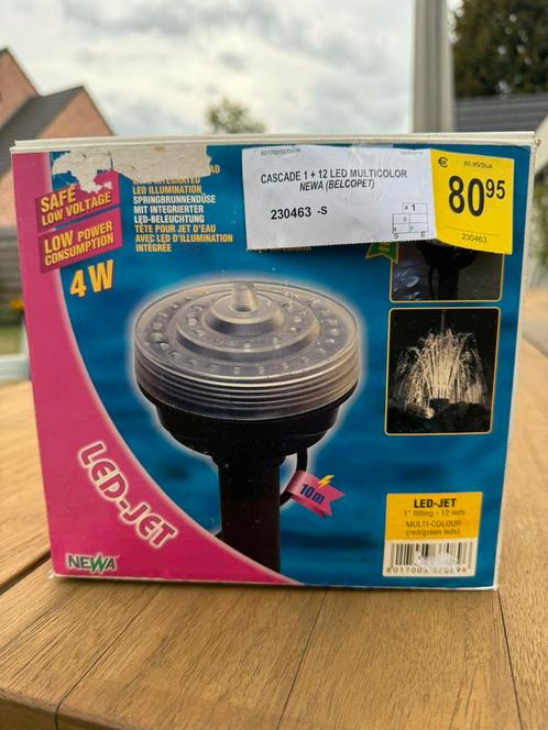 Led multicolor jet, Tuin en Terras, Vijver-toebehoren, Nieuw, Vijververlichting, Ophalen