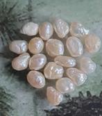 18 stuks echt pareltjes voor ring, armband of ketting., Antiek en Kunst, Verzenden