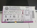 Ticket EL Anderlecht vs Slavia Praag 25/08/16, Utilisé, Enlèvement ou Envoi
