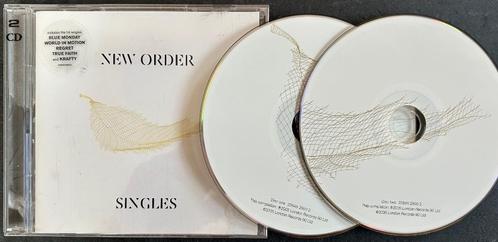 NEW ORDER - Singles ( 2CD set ), Cd's en Dvd's, Cd's | Rock, Zo goed als nieuw, Poprock, Verzenden